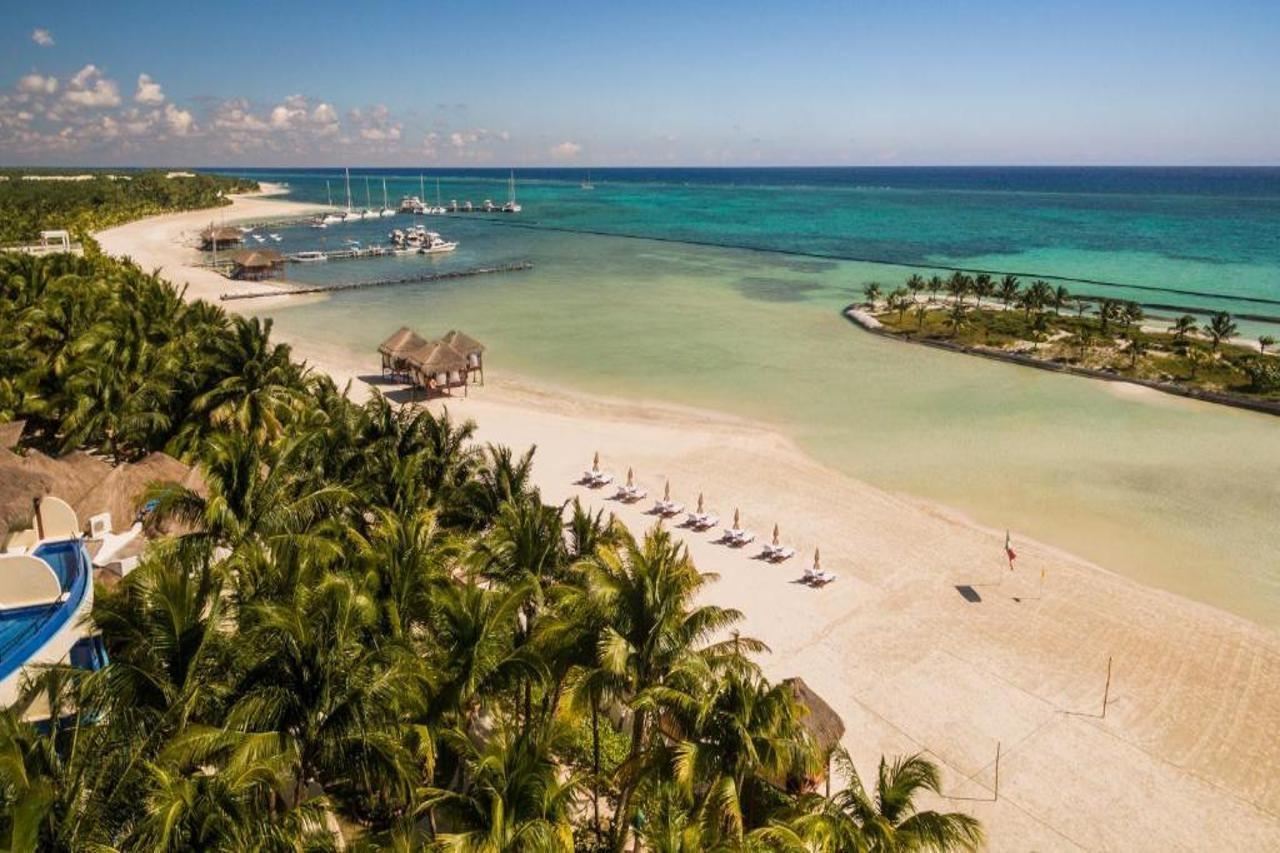 El Dorado Maroma Catamaran, Cenote & More Inclusive (Adults Only) Punta Maroma Eksteriør billede